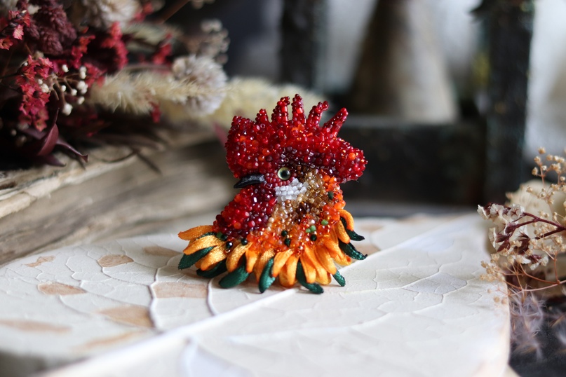 Петух (NataliNaumenko_beads)